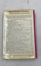 Load image into Gallery viewer, Standard Handbook For Secretaries
