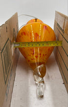 Load image into Gallery viewer, Orange Crystal Hanging Light Fixture
