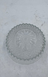 Vintage Glass Centerpiece Bowl
