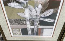 Load image into Gallery viewer, Botanic Themed Prints (2) by Bernsen/Junich Signed. Matted &amp; Framed
