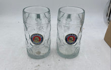 Load image into Gallery viewer, Two (2) Paulaner Munchen Glass Tankards
