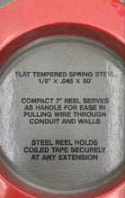 Load image into Gallery viewer, Gardner Bender Eft 50b 50 Foot Tempered Spring Steel Fish Tape
