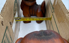 Load image into Gallery viewer, Hand Carved Foo Dog Statues
