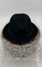 Load image into Gallery viewer, Bailey Black Fedora Hat - Size Medium
