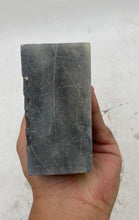 Load image into Gallery viewer, Grey Stone Koi and Lotus Flower Bookend
