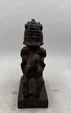 Load image into Gallery viewer, Dark Brown Guardian Lion (Aka Foo Dog) Statue
