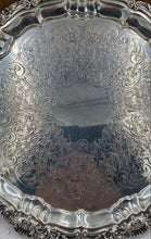 Load image into Gallery viewer, Poole Silver Company Silver Plated Serving Tray
