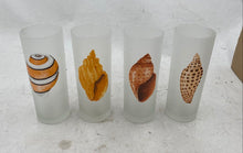 Load image into Gallery viewer, Seashell Frosted Highball Glasses
