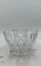 Load image into Gallery viewer, Block Crystal Polish Hand Crafted Crystal Serving Bowl

