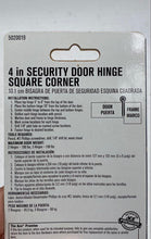 Load image into Gallery viewer, Ace Hardware 4" Square Corner Security Door Hinges (2)
