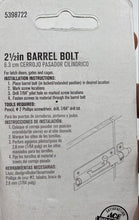 Load image into Gallery viewer, Ace Hardware 2.5" Heavy Duty Barrel Bolt
