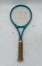 Load image into Gallery viewer, Wilson High Beam Teal Tennis Racquet
