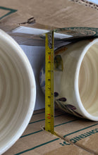 Load image into Gallery viewer, Tan Decorated Coffee Cups (3)
