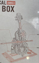 Load image into Gallery viewer, Robotime Rokr Magic Cello Mechanical Music Box 3d Wooden Puzzle
