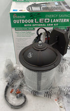 Load image into Gallery viewer, Envirolite Outdoor Led Lantern With Optional Arm Kit
