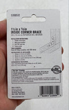 Load image into Gallery viewer, Ace Hardware 1 1/2" X 5/8" Inside Corner Braces (3)
