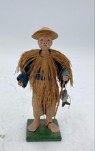 Load image into Gallery viewer, Vintage Chinese Fisherman Figurine
