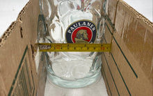 Load image into Gallery viewer, Two (2) Paulaner Munchen Glass Tankards
