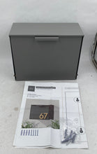 Load image into Gallery viewer, Post &amp; Porch Grey Short Stack Wall Mounted Mailbox
