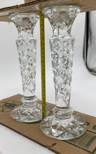 Load image into Gallery viewer, Glass Candle Holders (2)
