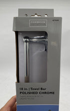 Load image into Gallery viewer, Oakbrook Collection 18" Chrome Towel Bar
