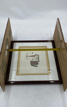 Load image into Gallery viewer, Bore Courtin Print by Marthe Hincon Signed. Framed
