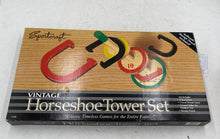 Load image into Gallery viewer, Vintage Horseshoe Tower Set
