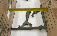 Load image into Gallery viewer, Decorative Cast Iron Mermaid Shelf Brackets (4)
