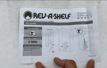 Load image into Gallery viewer, Rev A Shelf U Shaped Chrome Steel Bakeware Divider Organizer
