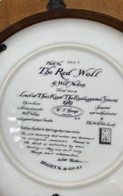 Load image into Gallery viewer, W.s. George Fine China "The Red Wolf" By Will Nelson
