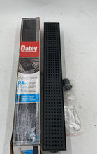 Load image into Gallery viewer, Oatey 24" Matte Black Shower Drain
