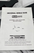 Load image into Gallery viewer, Harbor Freight Universal Mobile Base
