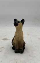 Load image into Gallery viewer, Stone Critters Siamese Cat Figurine
