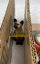 Load image into Gallery viewer, Stone Critters Siamese Cat Figurine
