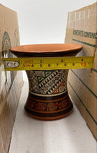 Load image into Gallery viewer, Peruvian Novica Pisac Kero Shaped Decorative Art Cuzco Vase
