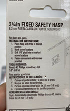 Load image into Gallery viewer, Ace Hardware 3.25" Fixed Safety Hasp
