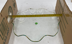 Wavy Glass Centerpiece