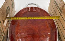 Load image into Gallery viewer, Metal Red Serving Tray
